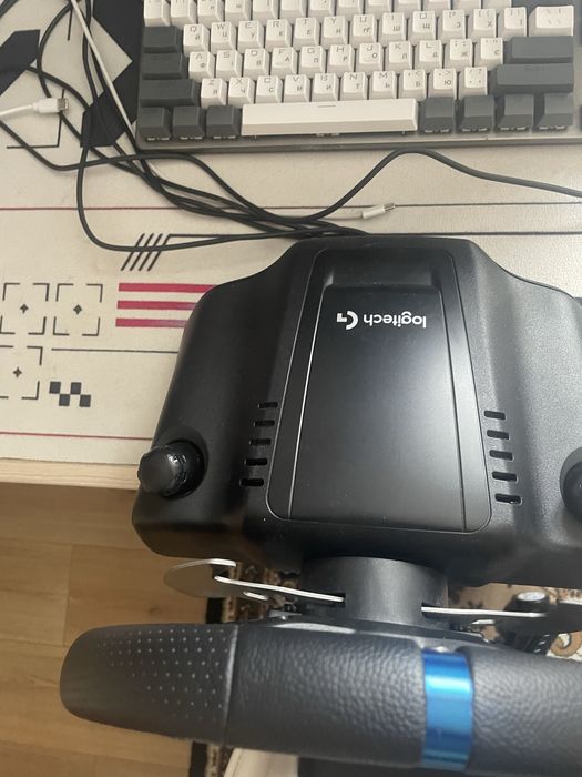 Руль logitech g29+ кікшифтер
