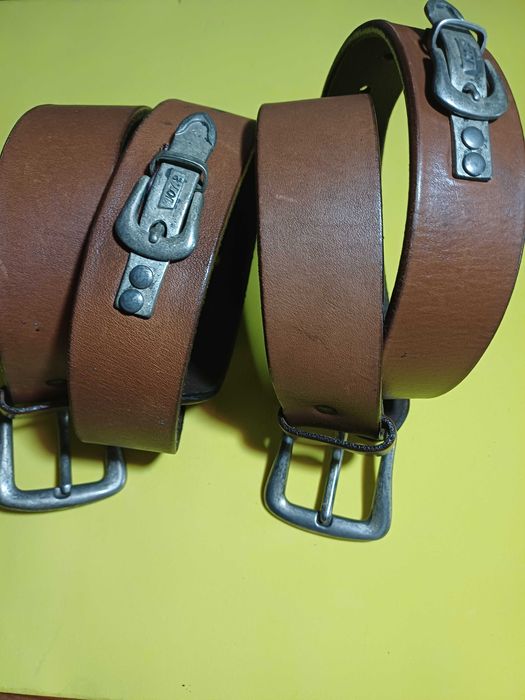 Cinto Jeans em Pele Genuína