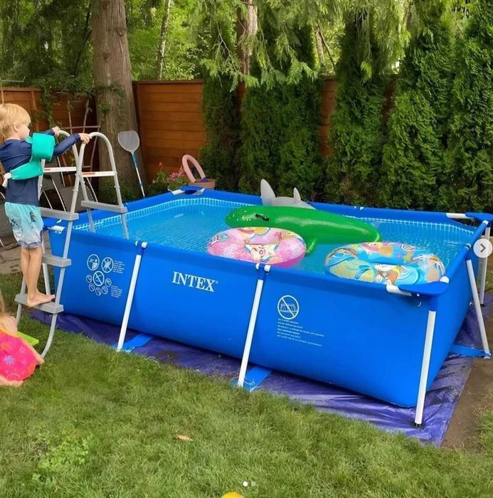 Оплата частинами! Наливний та каркасний басейн зі складу РОЗПРОДАЖ
