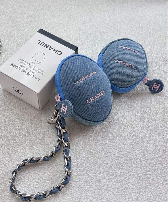 Джинсовий міні  гаманець / чохол Chanel