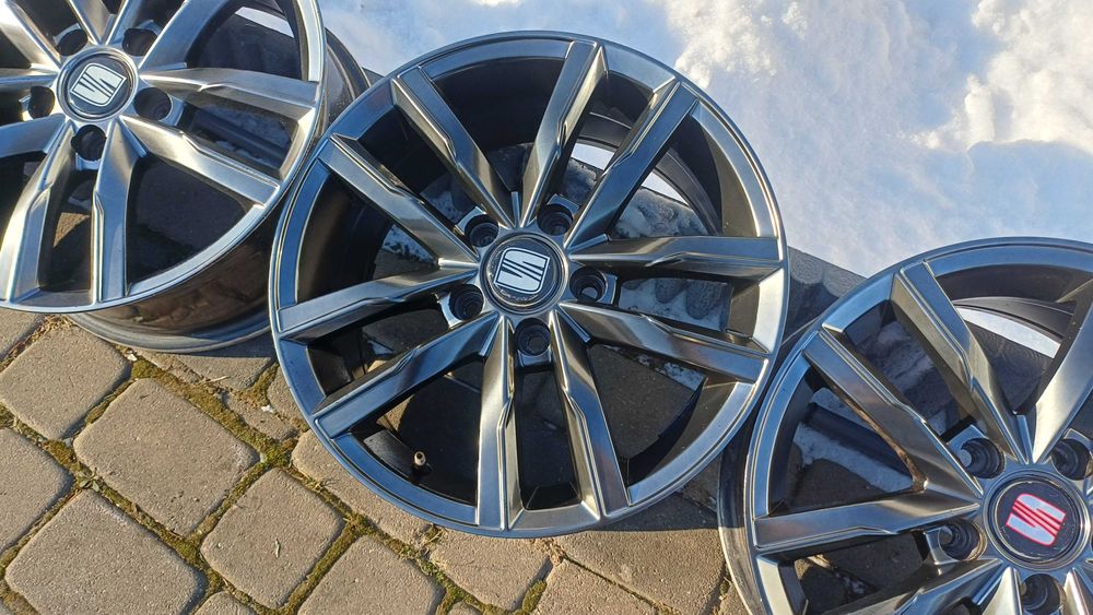 16" alufelgi 5x112 audi a3 a4 a6 yeti karoq ateca octavia superb leon