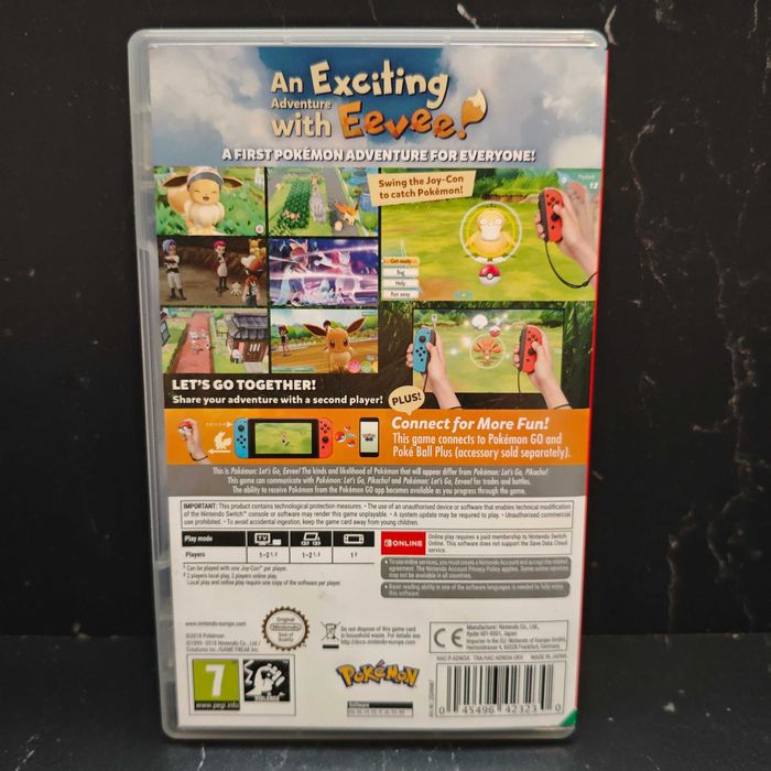 Pokemon Let's Go Eevee Nintendo Switch