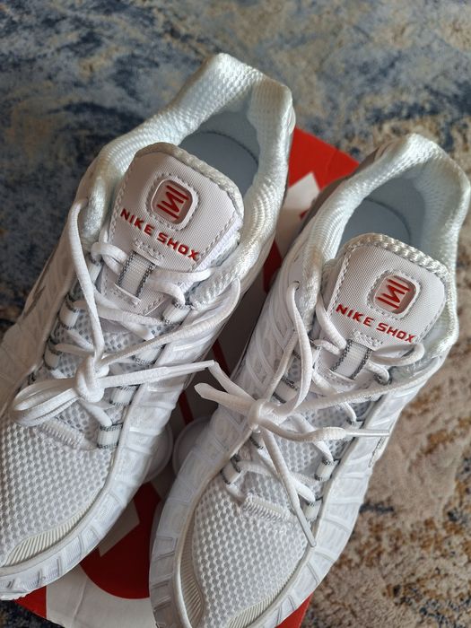 Buty Nike Shox TL White Metallic Silver r.36