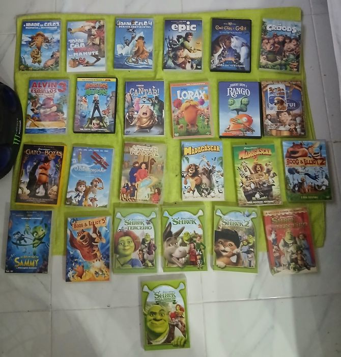 DVDS Infantis Vários valor cada