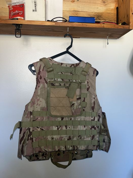 Colete airsoft multicam