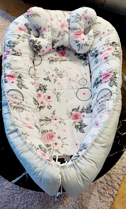 Kokon zestaw, motylek, poduszka,  kocyk/kołderka, materacyk