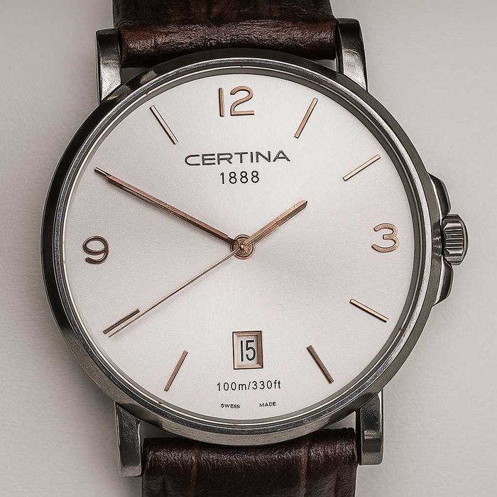 Zegarek męski Certina DS Caimano wizytowy