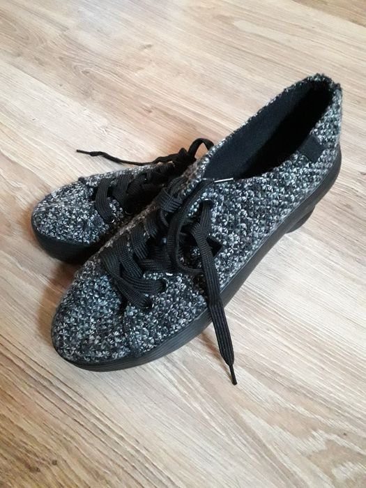 Trampki damskie tenisówki wełna nowe 39