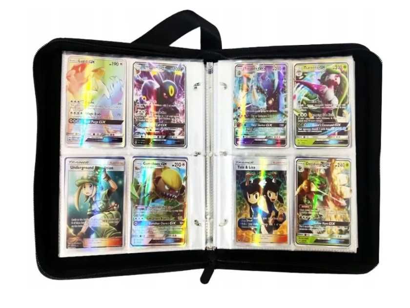 ALBUM NA KARTY POKEMON XXL +50 naklejek w gratisie