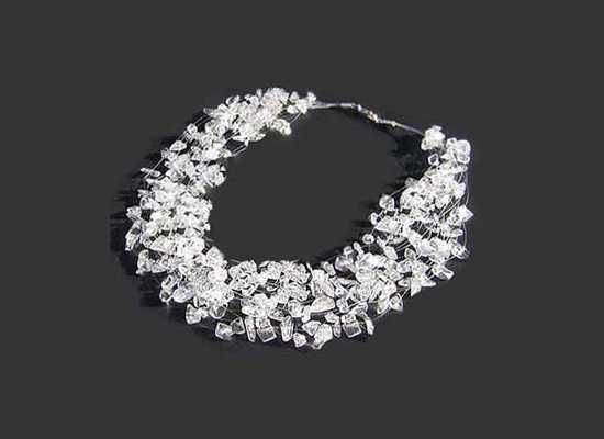 Kryształ górski - naszyjnik