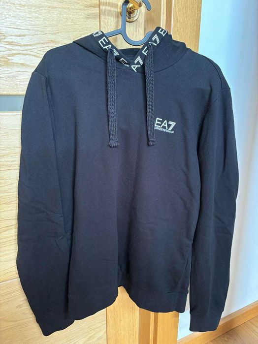 Emporio Armani AE7 bluza męska z kapturem - ORYGINAŁ