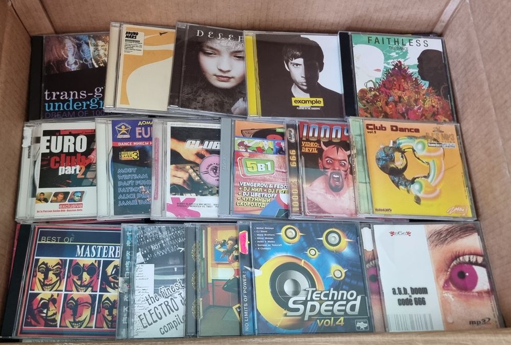 CD диски Вирус Music trance house disco Madonna