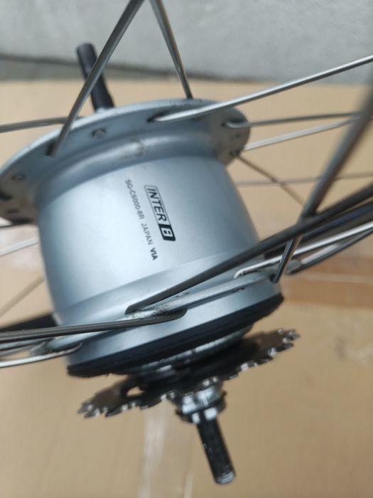 Piasta Shimano Nexus 8  SG-C6000-8R + Felga Rodi Freeway.