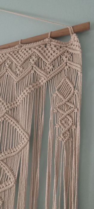 Cabeceira macramé