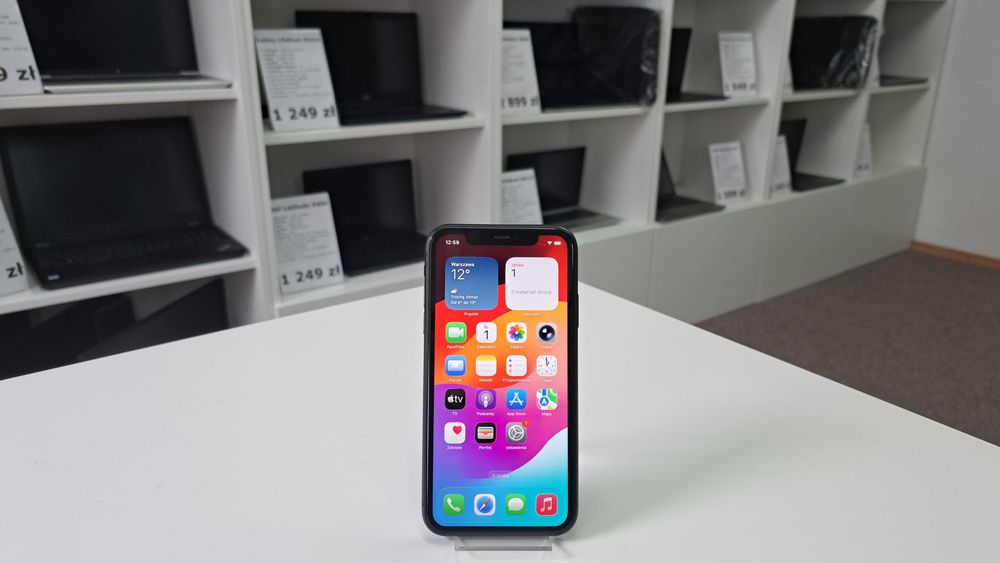 Klasa A Bez Blokad Apple iPhone 11 Black 64GB Gwarancja Faktura VAT 23%