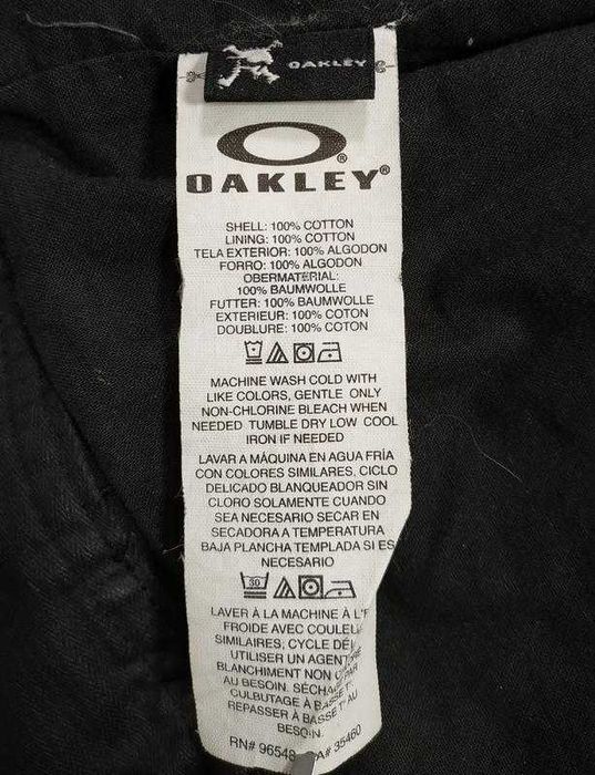 Vintage kurtka Oakley w stylu motocyklowym – męska S