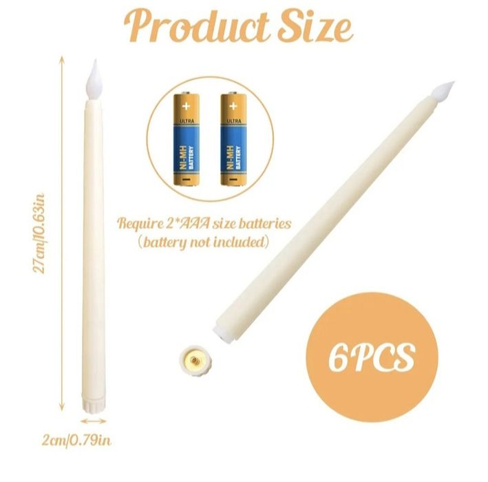 Sony carregador c/ pilhas AAA e AA recarregáveis ou velas led a pilhas