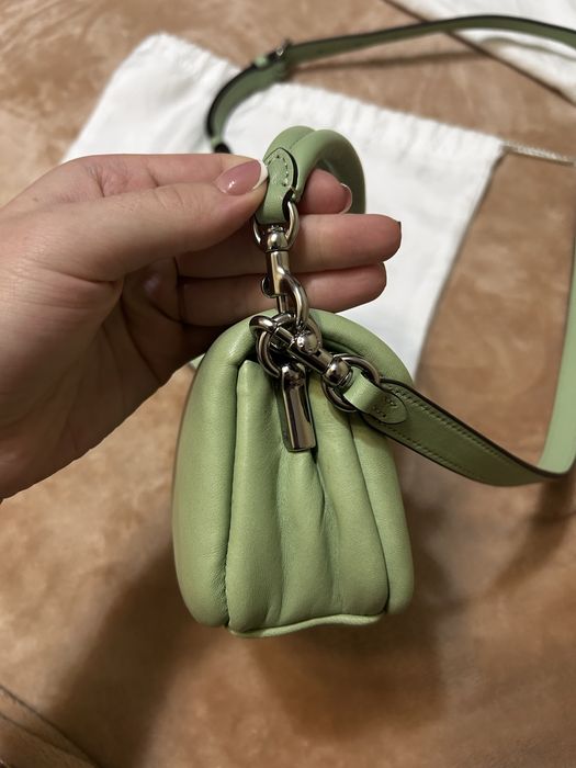 Оригінальна сумка Coach Pillow Tabby 20, кожа / Green