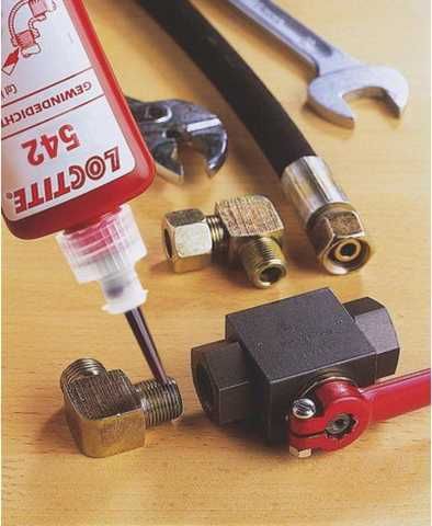 Loctite 542 /Локтайт 542/ Різьбовий гер-к для гідрав. і пневм.. систем ...