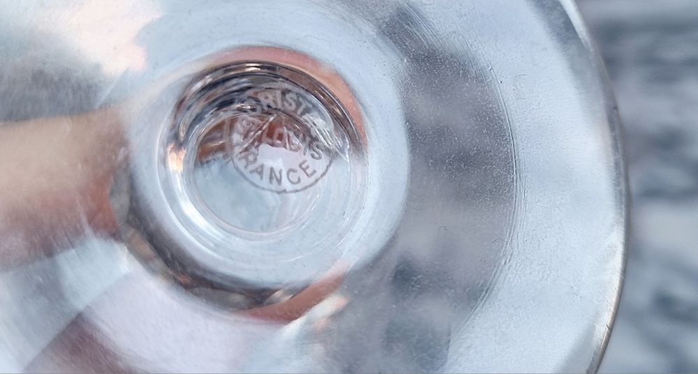 Serviço de cristal Saint Louis de copos para 12