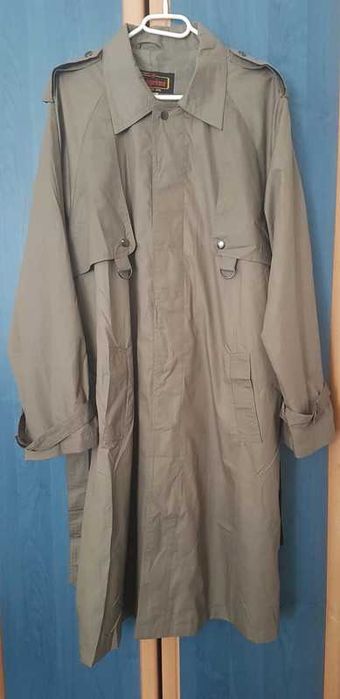Elegancky płaszcz męski rozmiar XL kolor khaki nowy szybka wysyłka