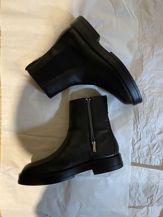 100%ШКІРА|Челсі ZARA|розмір:45(29-29,5cm)#our legacy camion boot/maison margiela ankle boot tabi mm6/diesel/gant/dr.martens/allsaints