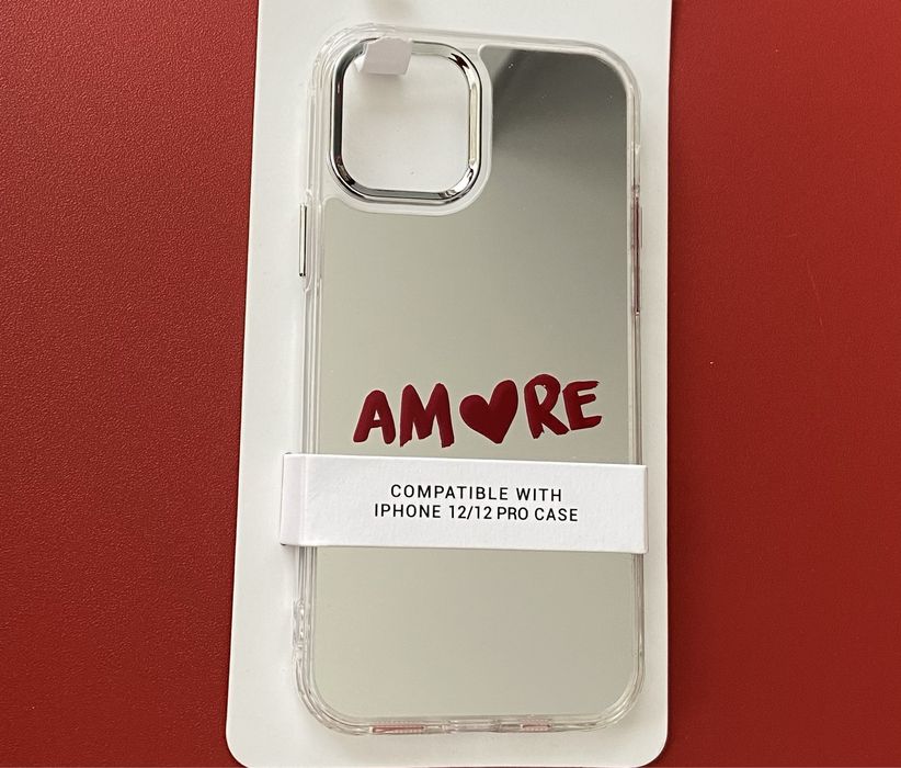 Чехол на айфон 12, iPhone 12, PULL&BEAR чохол дзеркальний