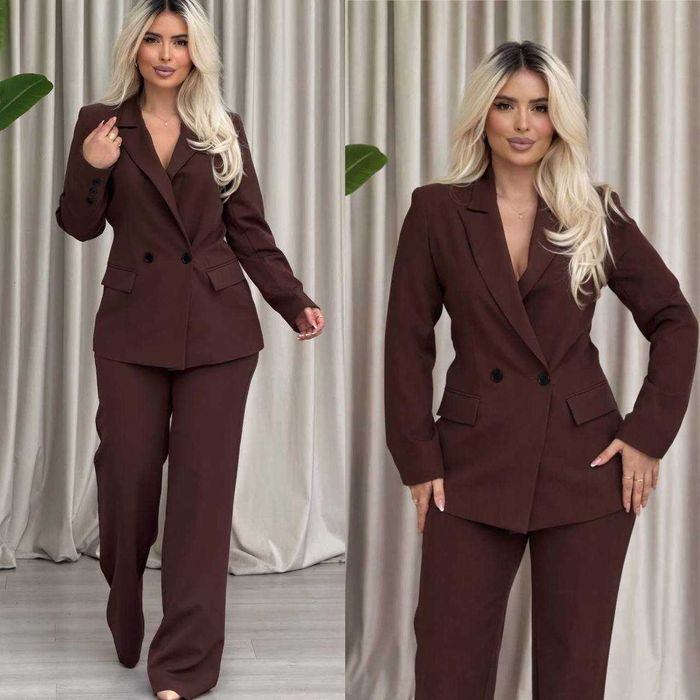 Жіночий брючний костюм класичний весняний/Женский костюм мод 1899