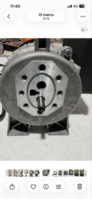 Silnik razem z pompa hydrauliczna do łuparki