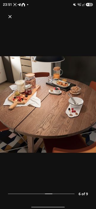 Mesa de Jantar IKEA  (Morbylanga)