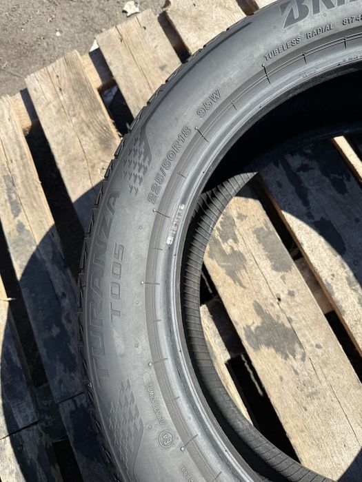 225/50 R18 Bridgestone Turanza T005 /2021рік/літо/2шт./