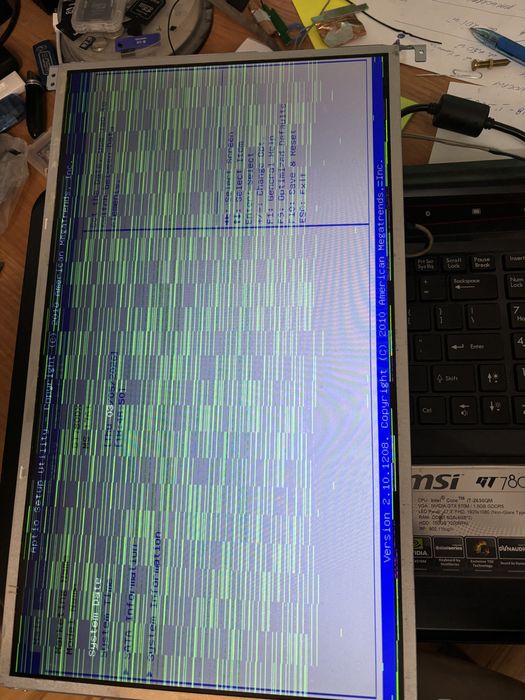 MSI GT780DX uszkodzony - czytaj opis