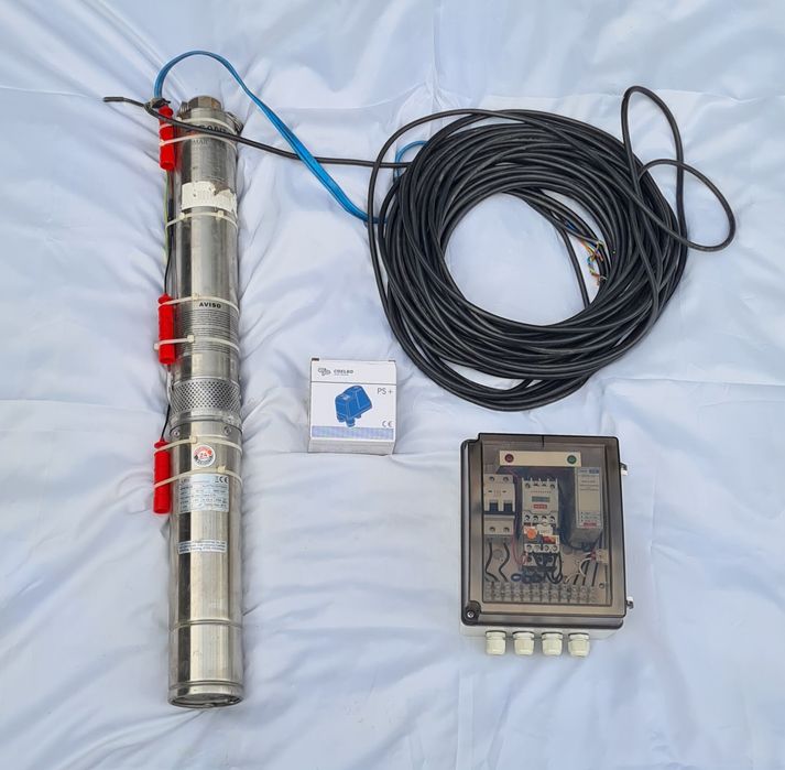 Eletro-bomba submersível de águas limpas