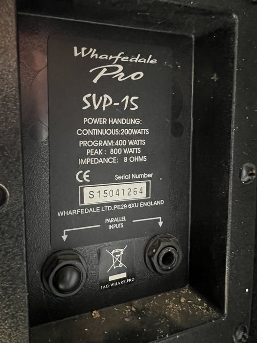 4 kolumny estradowe wharfedale pro svp-x15