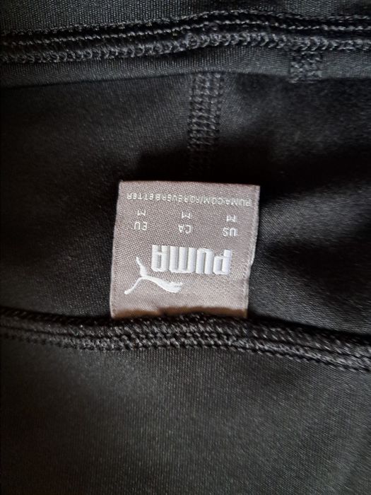 Czarne legginsy damskie PUMA M