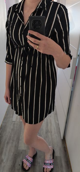 Sukienka ciążowa, koszulowa