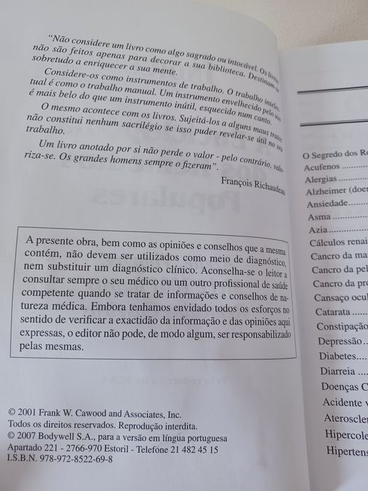 Livro A Enciclopédia dos Remédios Populares