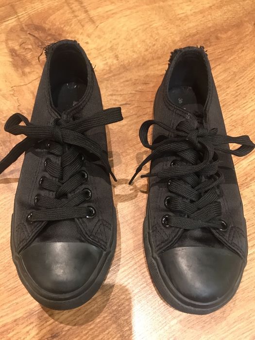 Buty trampki czarne