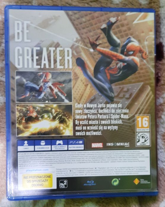 Ps4 Spider- Man gra