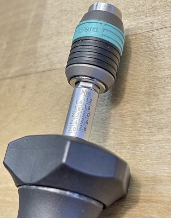 1.2-3.0 Nm Wera 7441 wkrętak klucz dynamometryczny Apple iPhone Thule