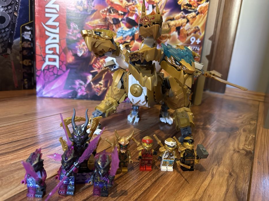 Zestaw lego ninjago 71774 zloty smok