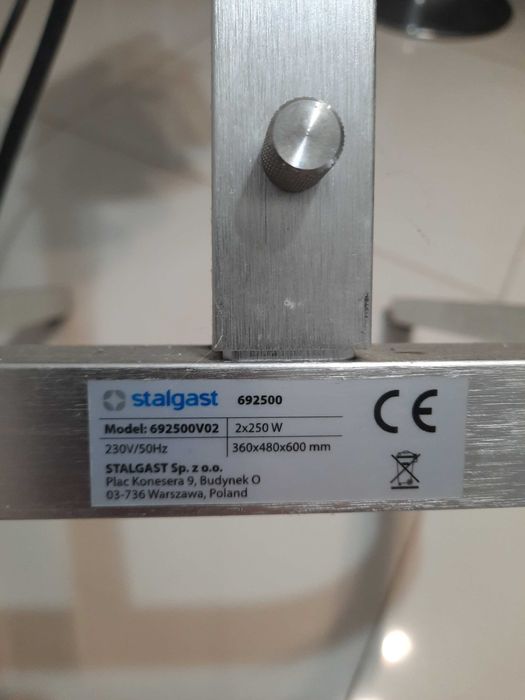 Stalgast Lampa do podgrzewania potraw