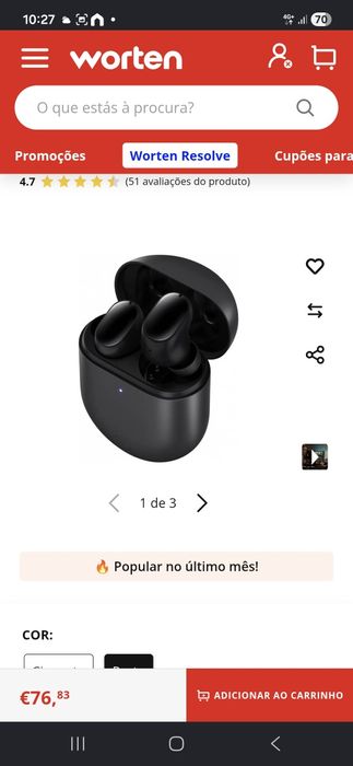 Phones bluetooth Redmi buds 3 PRO