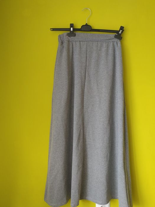 bawełniana spódnica maxi z kieszeniami xs-m