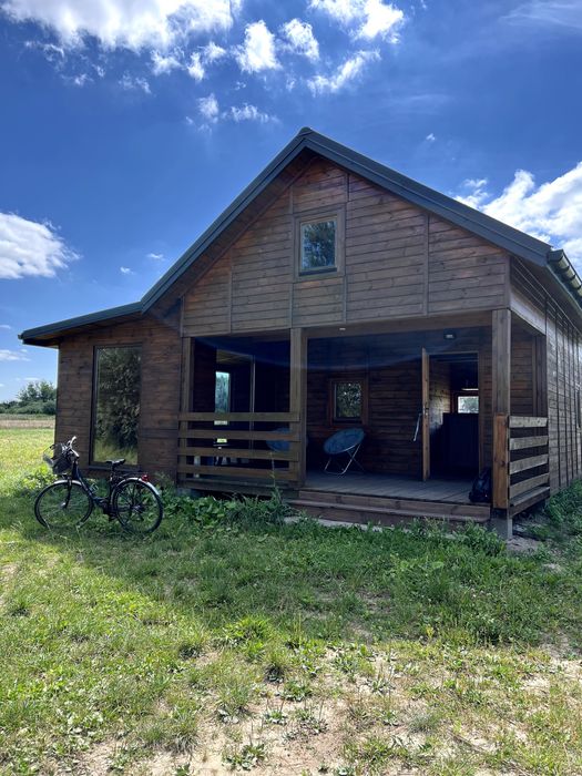 Domek letniskowy nad stawem, 30 km od Łodzi
