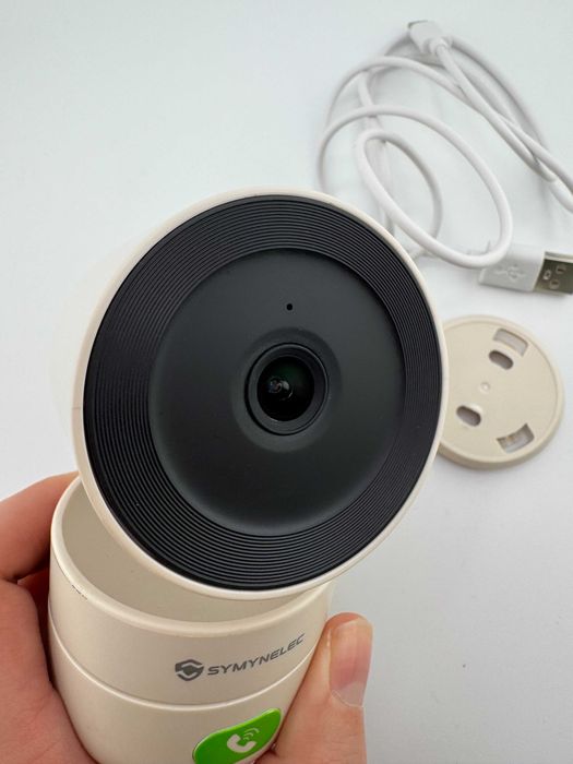 Symynelec c5 Kamera 2k 4mp wewnętrzna 360° nocna wizja alexa 2,4/5 ghz