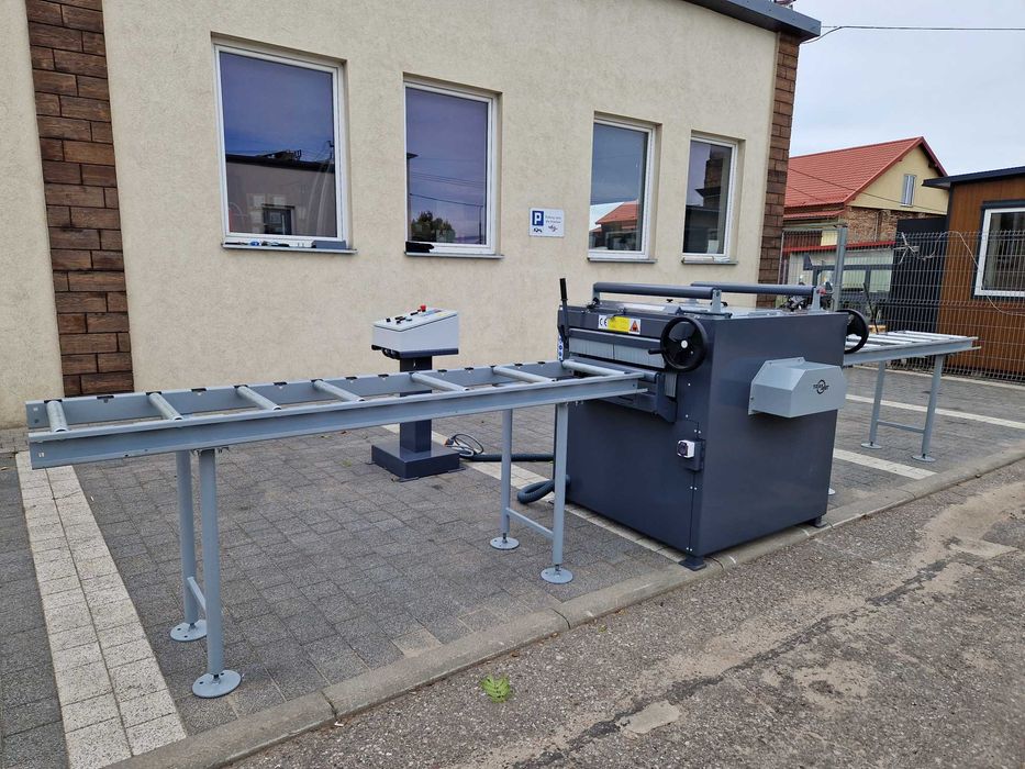 Obrzynarka do desek 2 4 tarczowa CE nowa Producent TRAK-MET