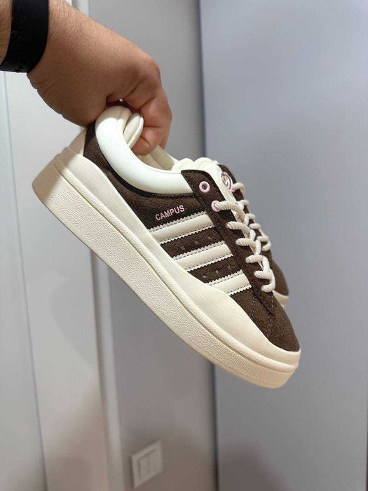Кросівки Adidas Campus x Bad Bunny Brown/Beige premium