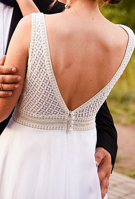 Piękna suknia ślubna