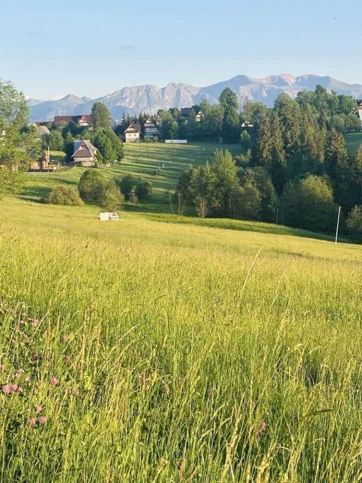 Działka budowlana Czerwienne z widokiem na Tatry